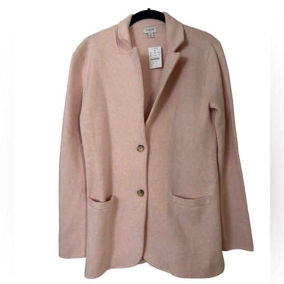 NEW J. Crew Factory | Pink Sweater Blazer G9309 Sz S - Picture 1 of 9
